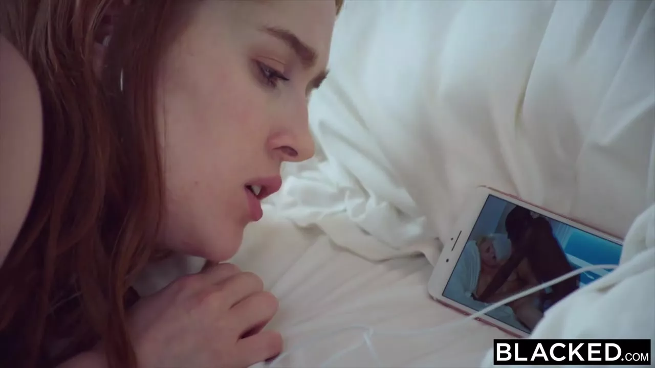 Redheaded babe Jia Lissa enjoys his huge black dick - MILF PORN XXX