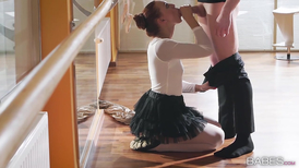 Ornella gets fucked haard by her ballet instructor