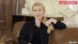 Polish blonde in high heels assfucked hard