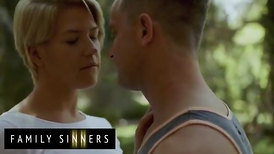 FAMILY SINNERS fury-fury Stepson Is Successful To Have A Crimson-Super Hot Platinum-Towheaded COUGAR Stepmom Who Always Wants To Please His Jizm-Shotgun