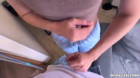 Asian Сleaner Give Me Tear Up Her For Money
